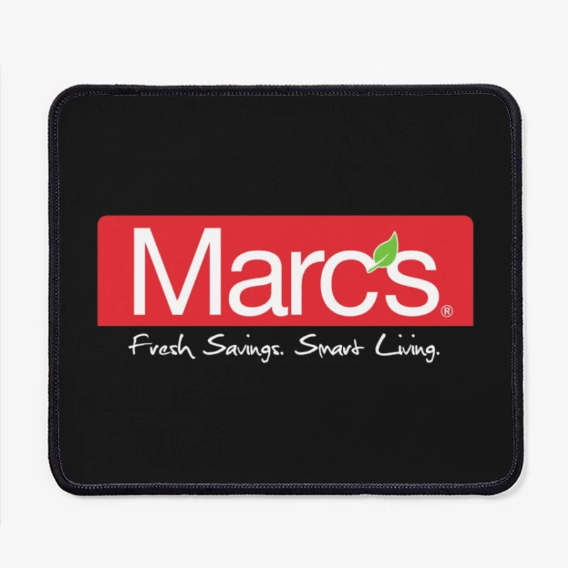 Marc's Supermarket Logo with Fresh Savings Tagline Mouse Pad