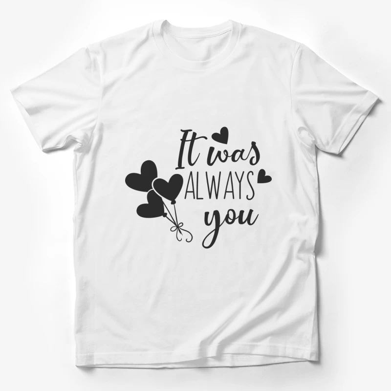 Toujours toi, amour et ballons Homme T-Shirt