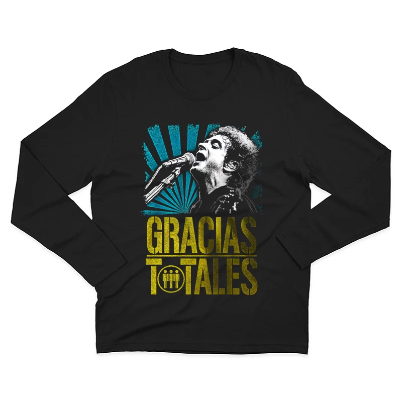 Soda Stereo Gracias Totales Retro Male Long Sleeve T-Shirt