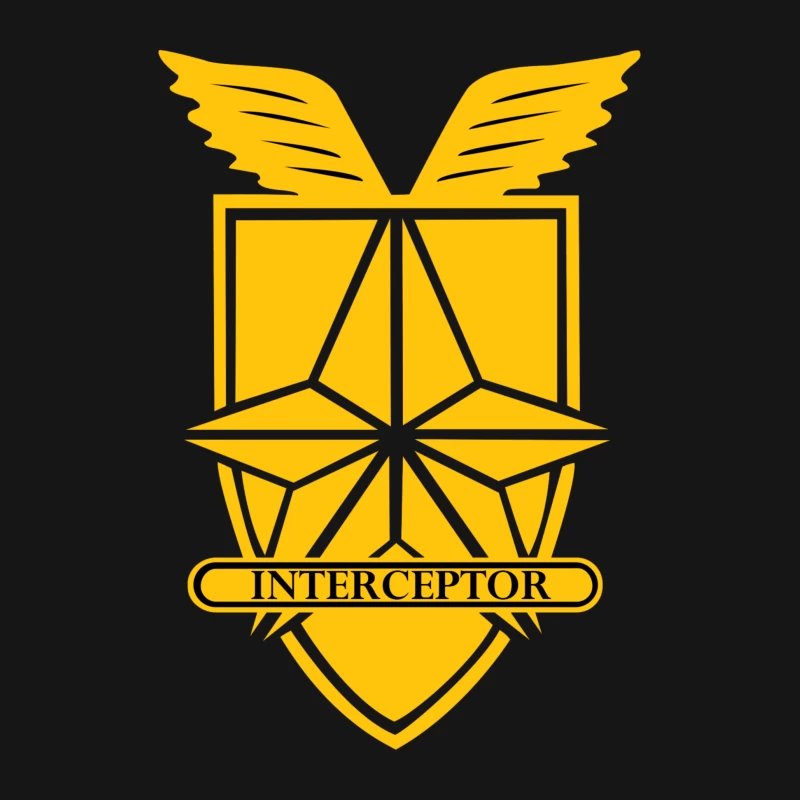Interceptor Badge Male T-Shirt
