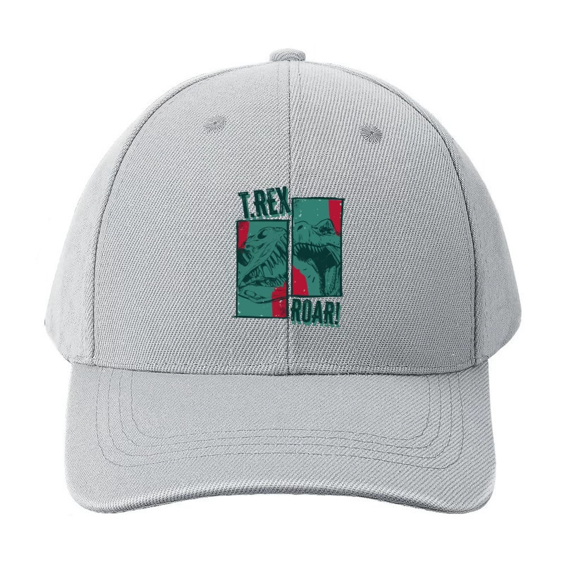 T-Rex Roar! Vintage Comic Design Baseball Cap