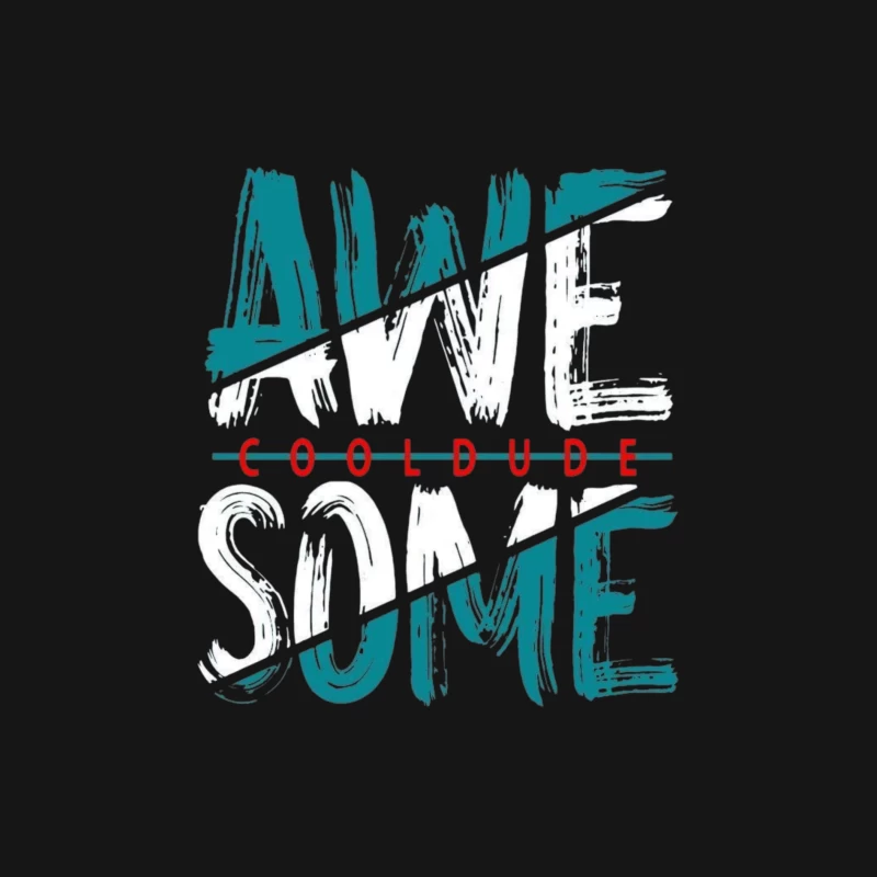 Awesome Cool Dude Graphic Male Long Sleeve T-Shirt