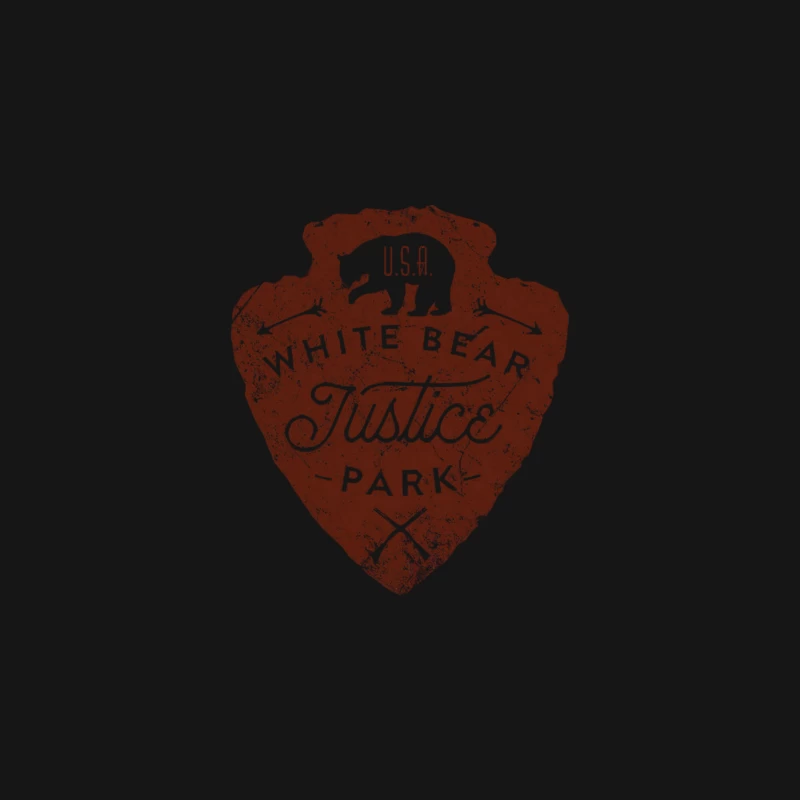 White Bear Justice Park Desk Mat