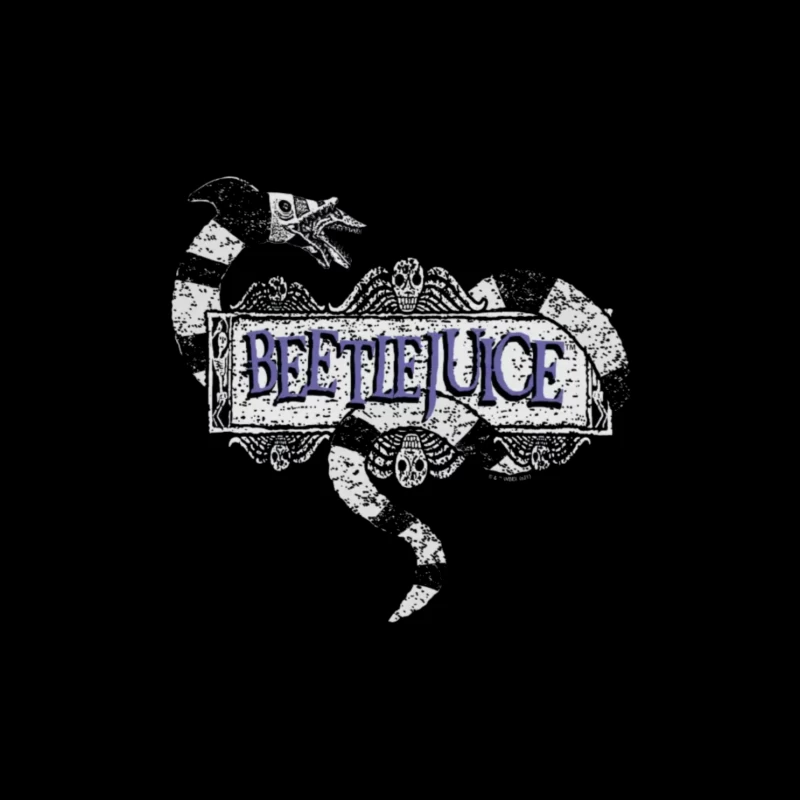 Beetlejuice Throw Pillow