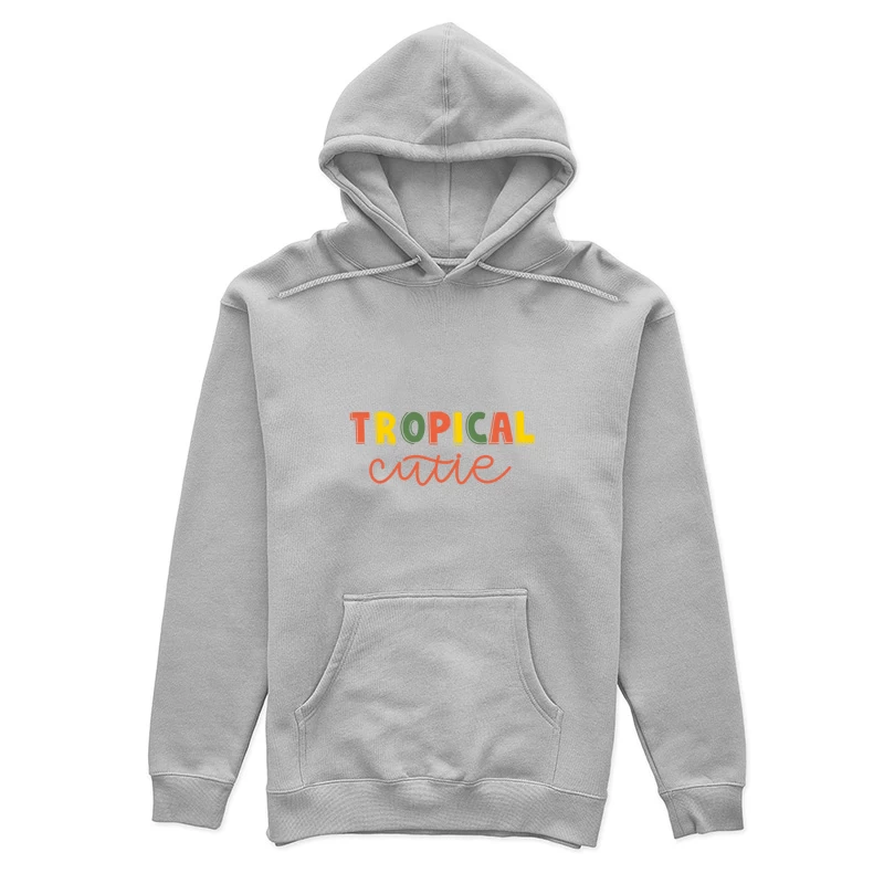 Design coloré tropical Femme Sweat à capuche