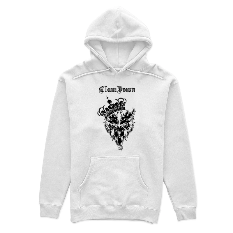Geometrisches Yin-Yang-Symbol Damen Pullover Hoodie