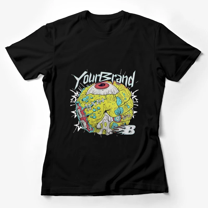 Design de Monstre Zombie Femme T-Shirt