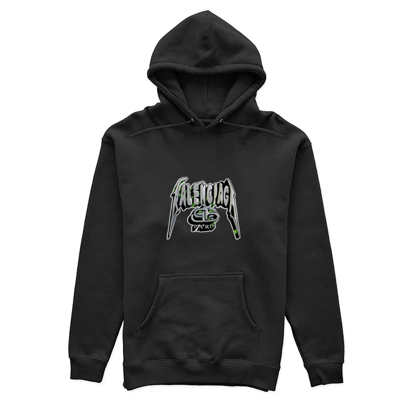 Design de logo métal de Balenciaga Femme Sweat à capuche