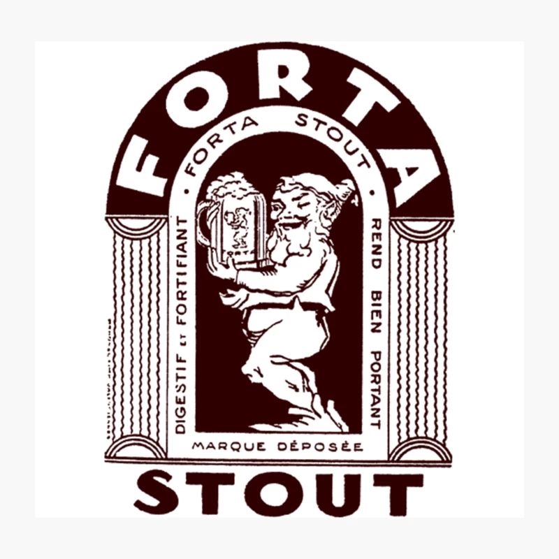 Forta Stout Throw Pillow