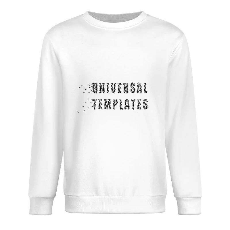 Modèle Universel Éléments Ronds Homme Sweat-shirt à enfiler