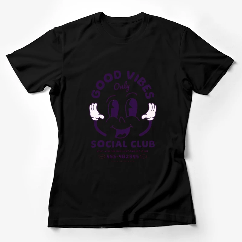 Design Club Bonne Vibe Femme T-Shirt