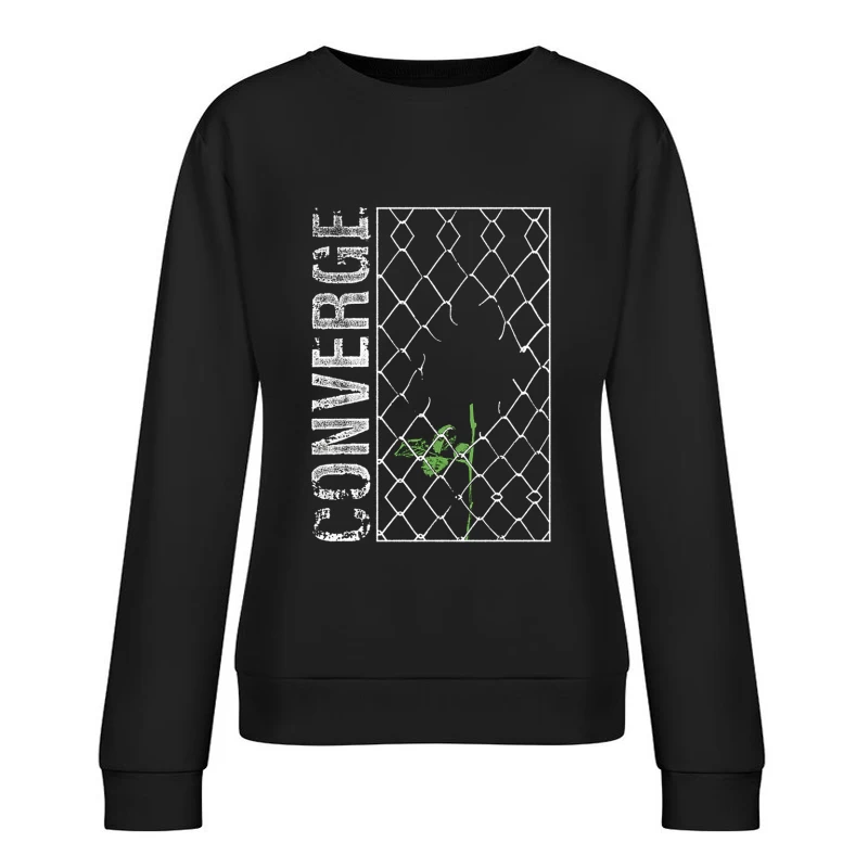 Converge Rose Killer I Female Pullover Sweatshirt