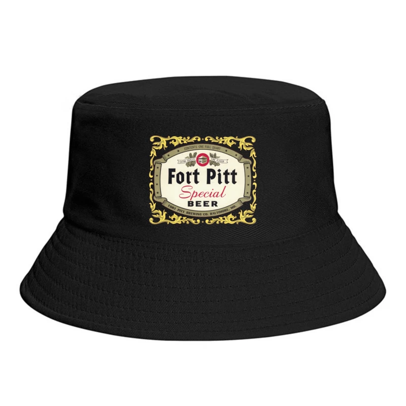 Fort Pitt Beer 3 Bucket Hat