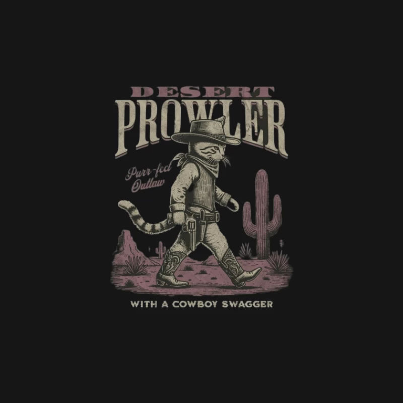 Vagabond du désert avec allure de cowboy Femme Manches Longues T-Shirt