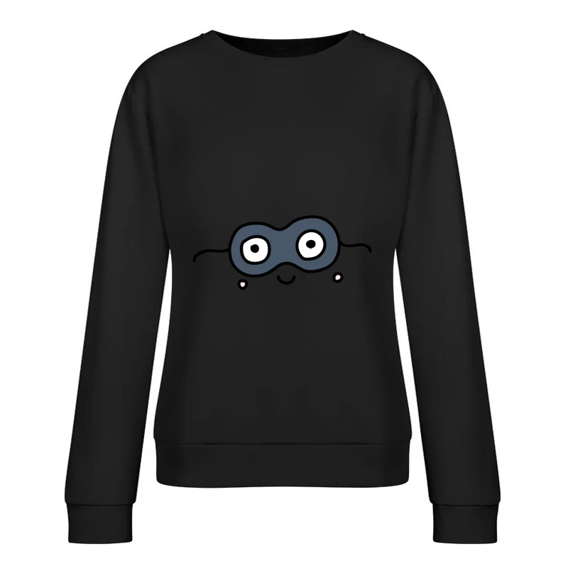 Masque de sommeil dessin animé Femme Sweat-shirt à enfiler