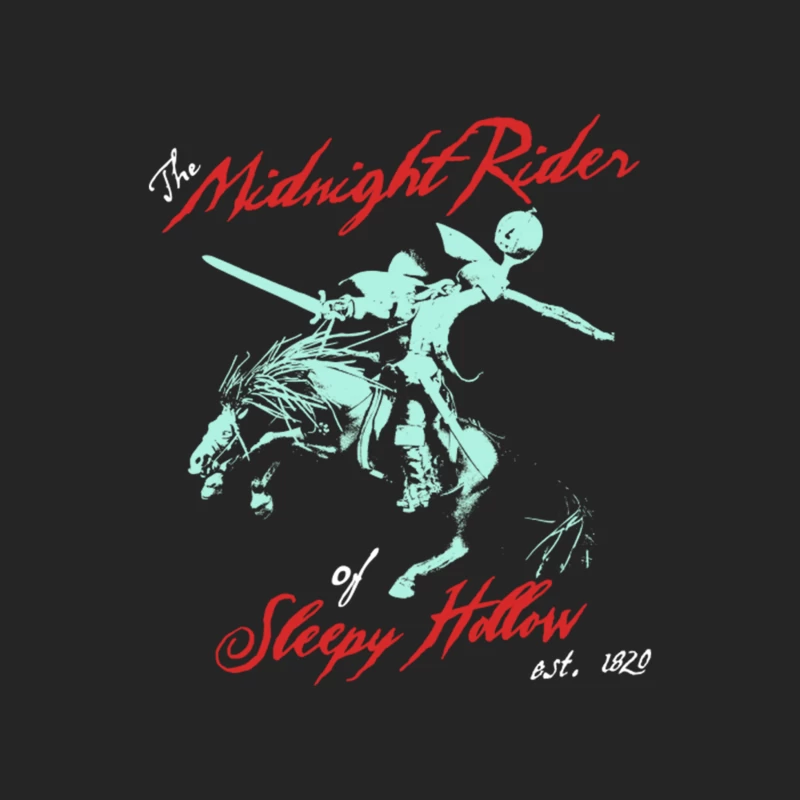 Midnight Rider of Sleepy Hollow Male Pullover Sweatshirt