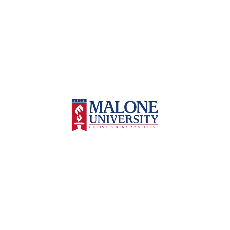 Malone University Official Logo - Christian Higher Education Since 1892 iPhone Case