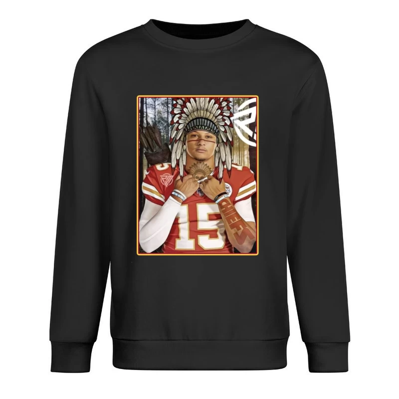 Football - Kansas City Chiefs - Patrick Mahomes - THE CHIEF CHIEF Male Pullover Sweatshirt