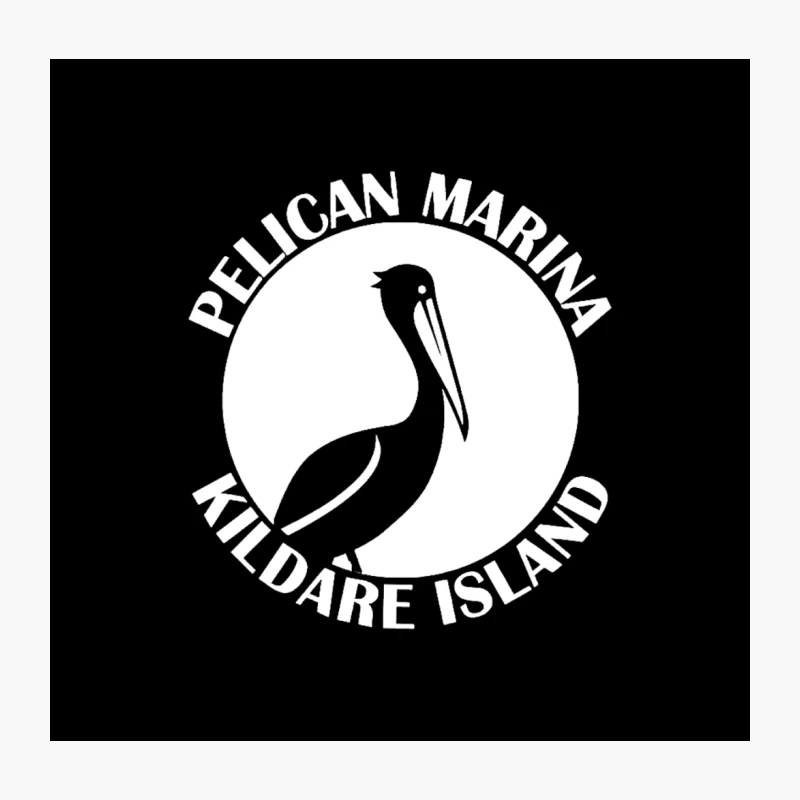 pelican marina kildare island Throw Pillow