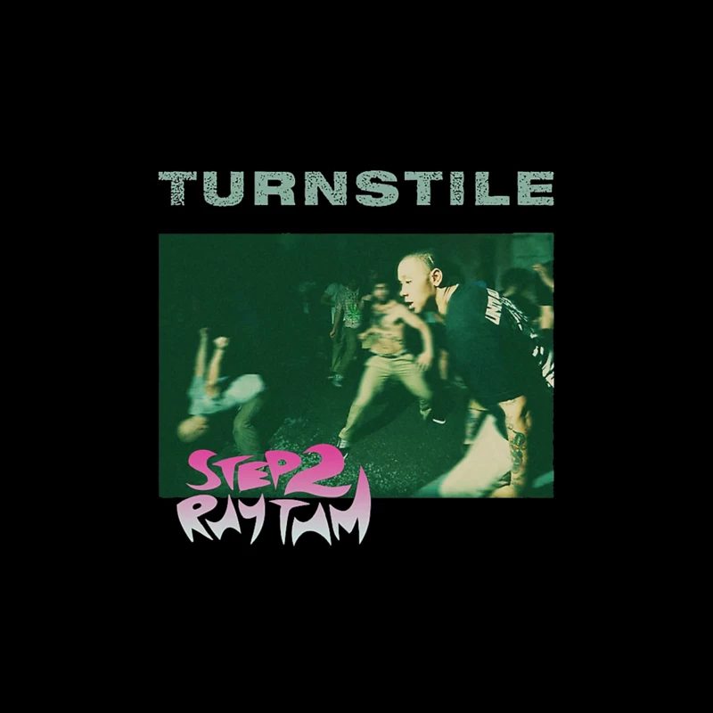 Turnstile - Step 2 Rhythm Album Cover Tapestry