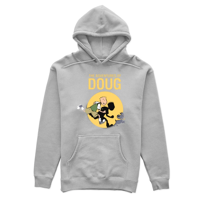 The Adventures of Doug - Classic 90s Animated Series Logo Female Pullover Hoodie