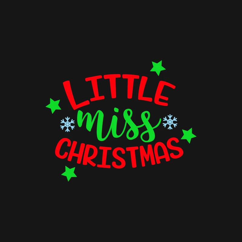 Petite Miss Noël festive Homme Manches Longues T-Shirt