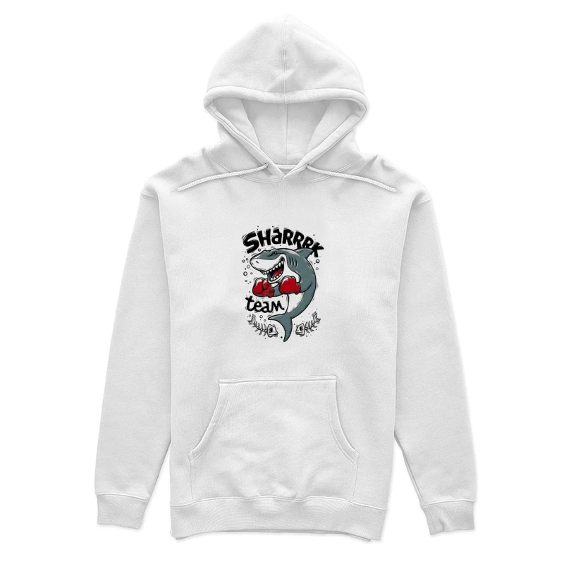 Boxender Hai Team-Logo Damen Pullover Hoodie