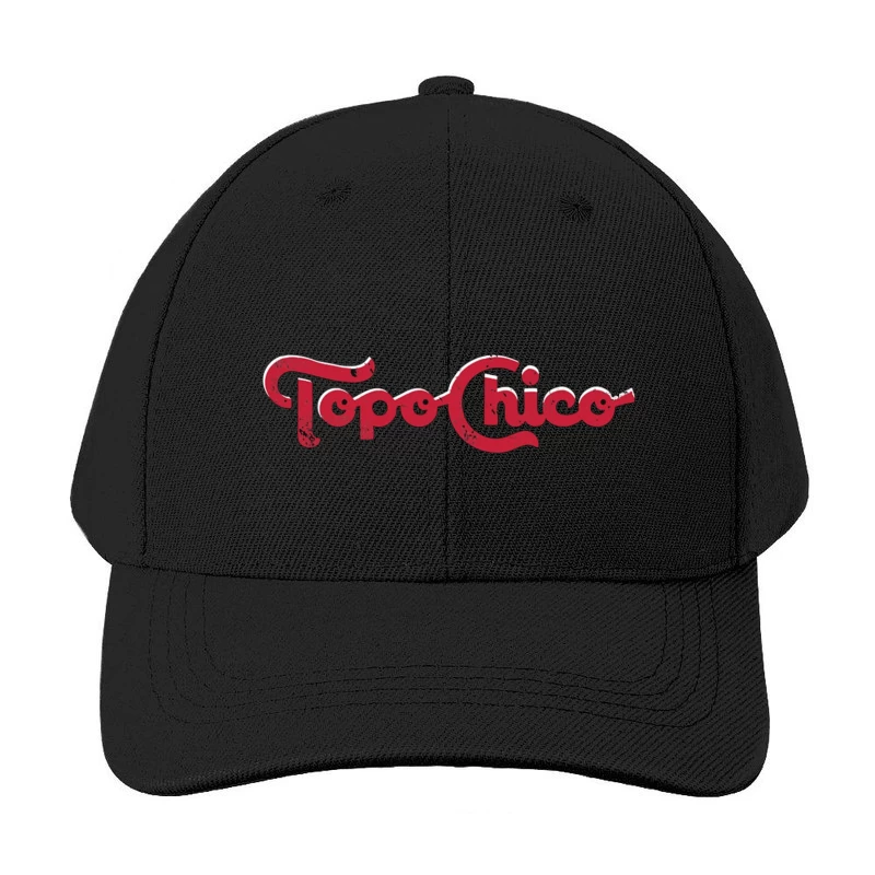 Vintage Topo Chico Red Logo Design Baseball Cap