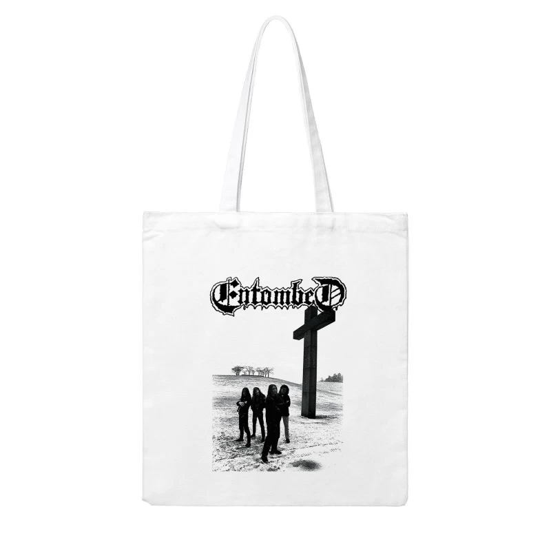 Entombed Religion Cotton Tote Bag