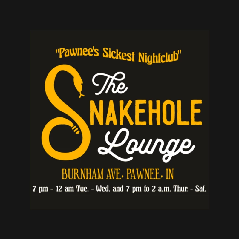 The Snakehole Lounge from Parks and Recreation Mouse Pad