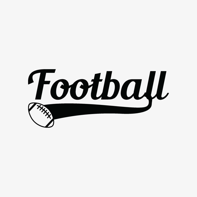 Design de Football en Noir Homme Sweat-shirt à enfiler