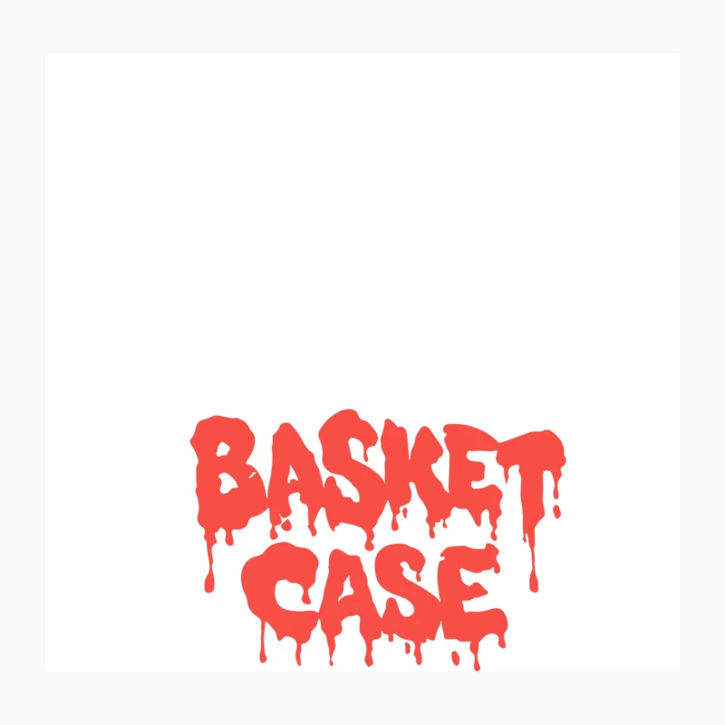 Basket Case 80s Horror Movie Throw Pillow