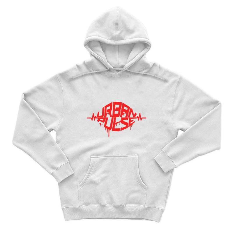 Design urbain avec motif de pulsation Homme Sweat à capuche
