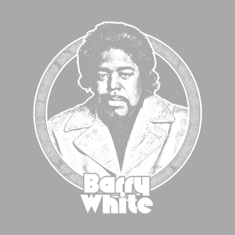 Barry White  Retro Style Fan Design Female Pullover Hoodie
