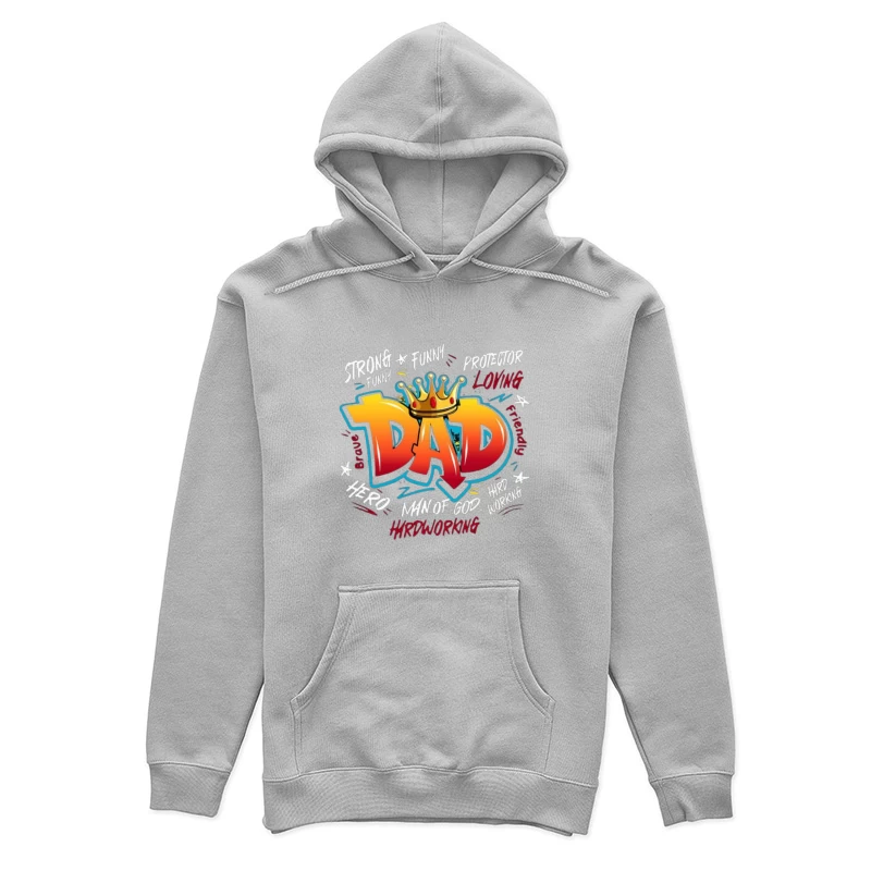 Dad Appreciation Design Female Pullover Hoodie