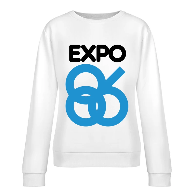 Vancouver world's fair expo 86 Female Pullover Sweatshirt