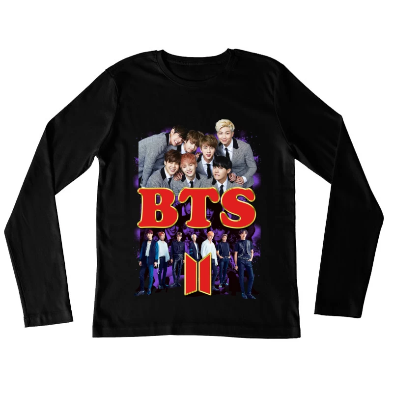 BTS: A K-pop Sensation Female Long Sleeve T-Shirt