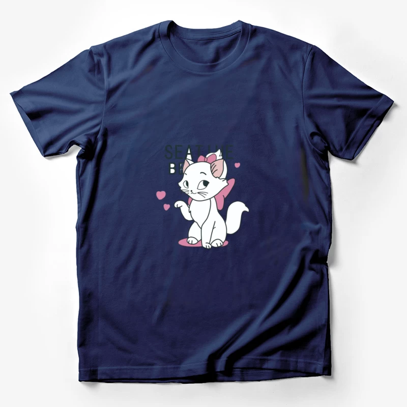 Chaton mignon avec nœud Homme T-Shirt