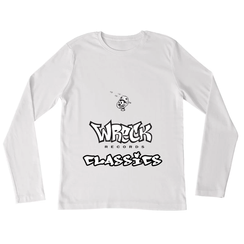 Vintage Wreck Records Female Long Sleeve T-Shirt