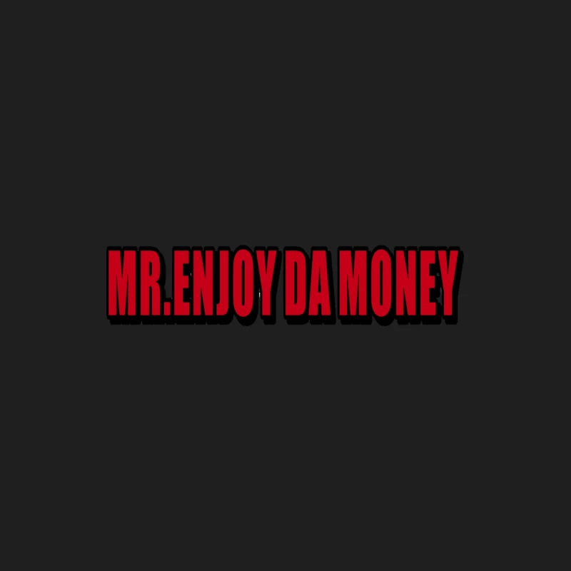 MR.ENJOY DA MONEY in Rot Herren Tanktops