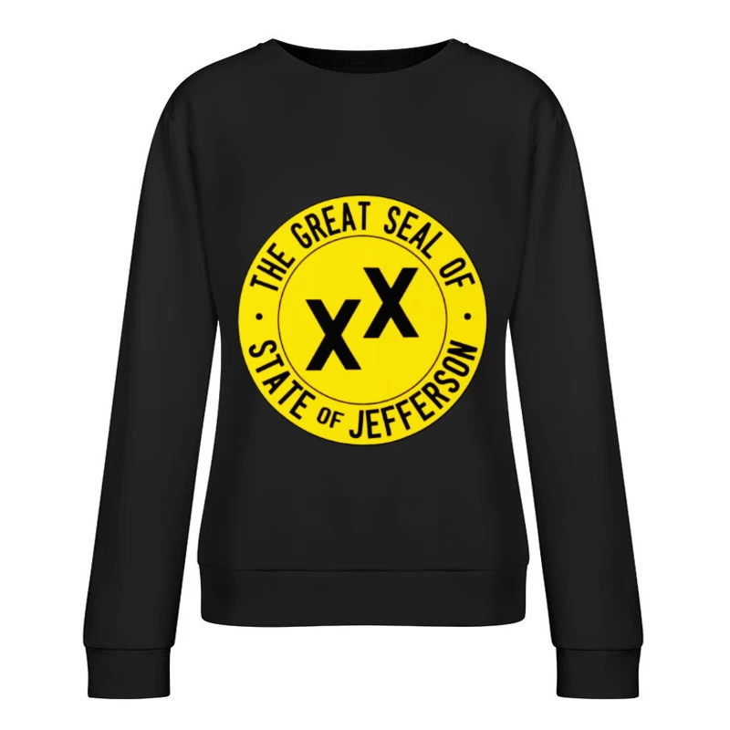 Great Seal of the State of Jefferson Female Pullover Sweatshirt