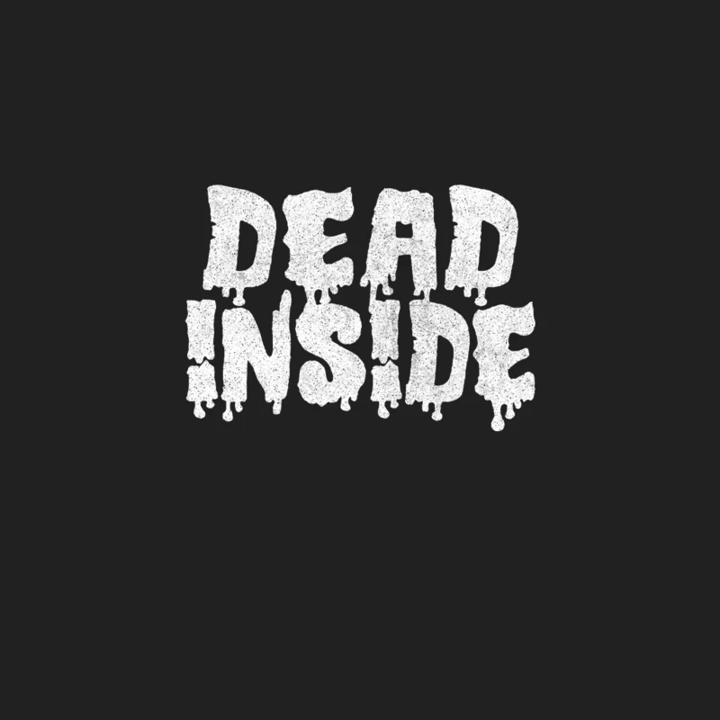 Dead Inside  Humorous Typography Design Bucket Hat