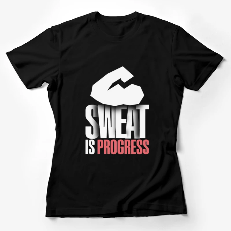 Motivationsposter für Fitness Damen T-Shirt