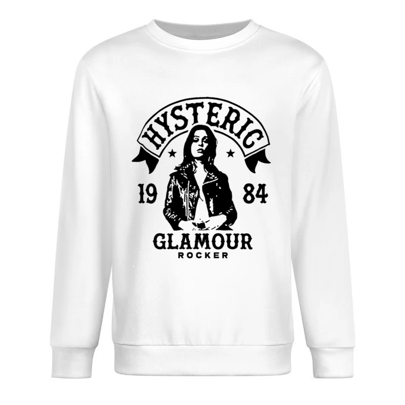 Hysteric Glamour Rocker 1984 Design Herren Pullover Sweatshirt
