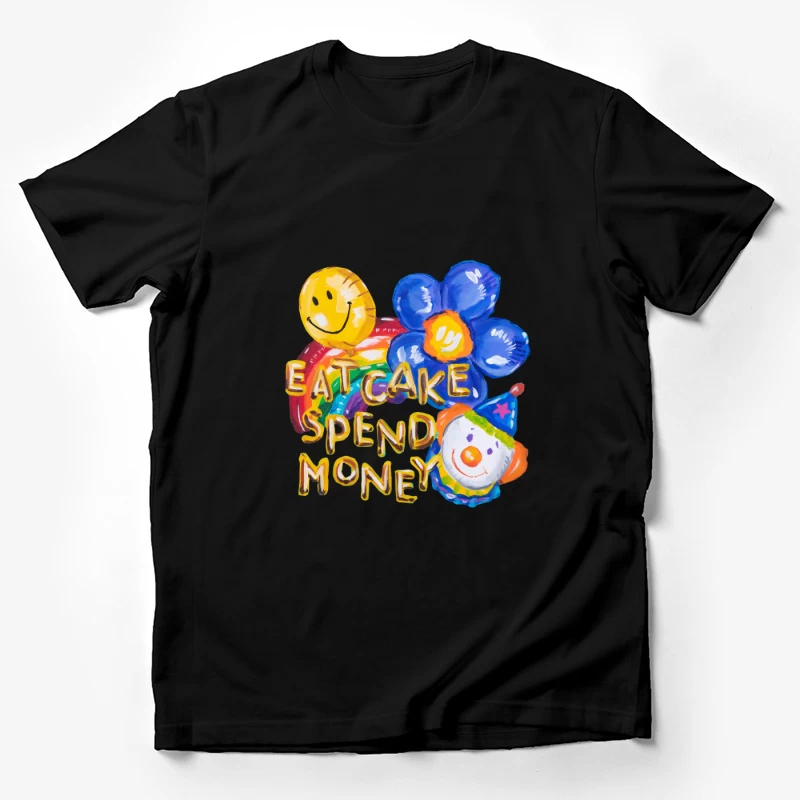 Lustige bunte Illustrationen Herren T-Shirt