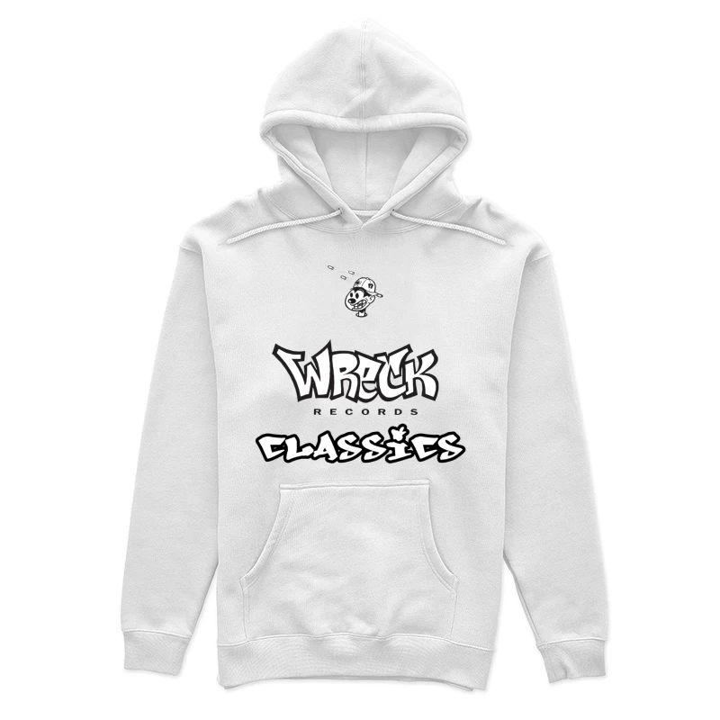 Vintage Wreck Records Female Pullover Hoodie