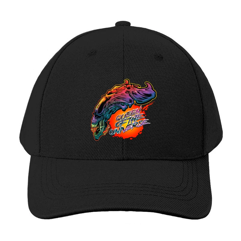 Vibrant Fantasy Creature Illustration Baseball Cap