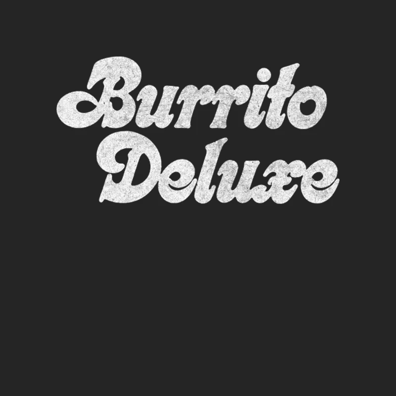 Burrito Deluxe  Retro Faded Style Design Male Pullover Sweatshirt