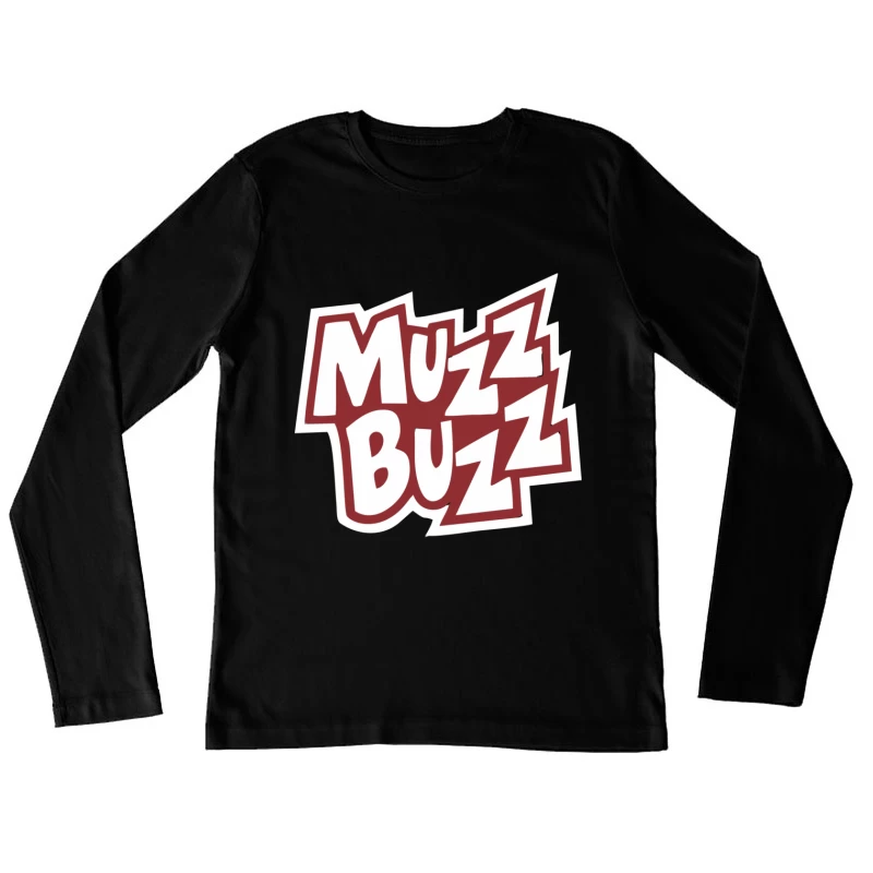 Muzz Buzz Retro Female Long Sleeve T-Shirt