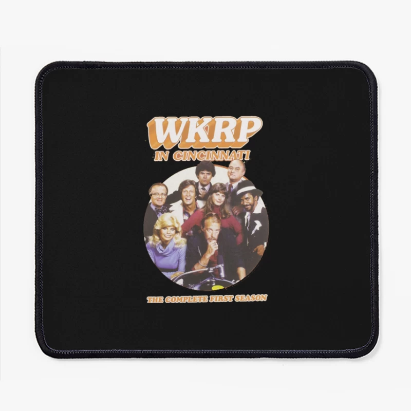 WKRP in Cincinnati skyline logo Mouse Pad